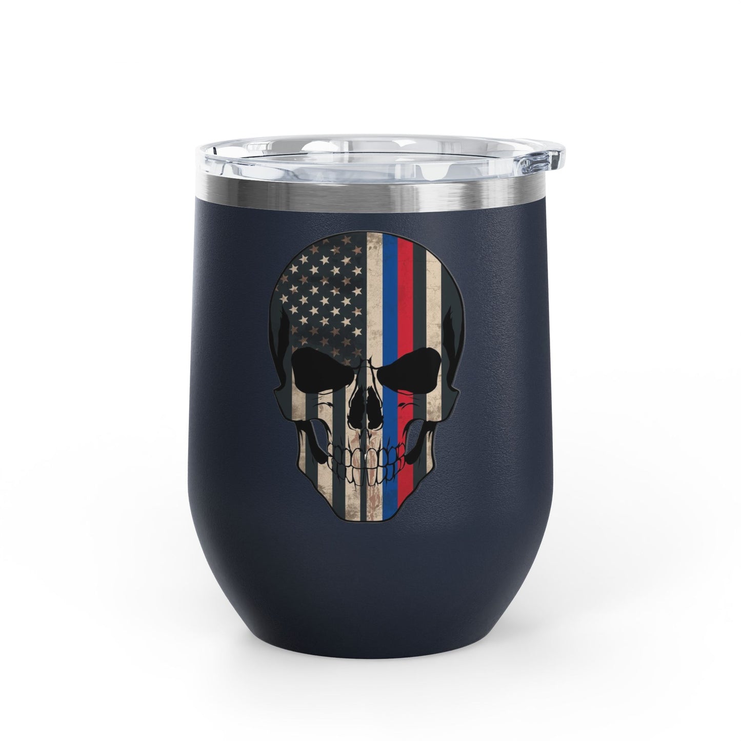 American Resolve Skull – 12oz Insulated Tumbler