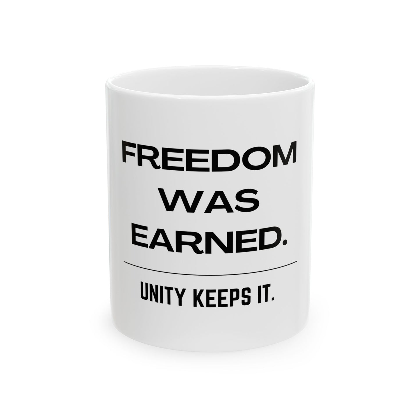 Freedom Was Earned Mug
