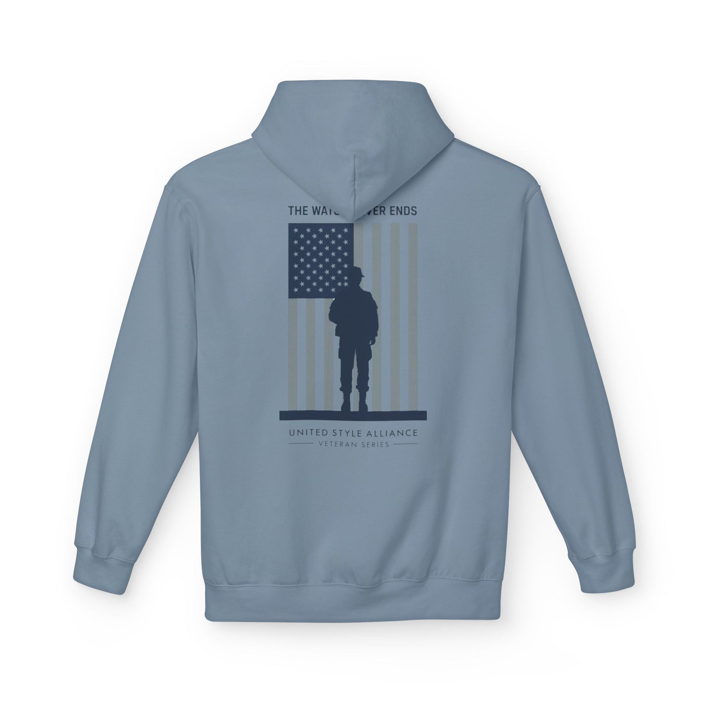 The Watch Never Ends Veteran Hoodie