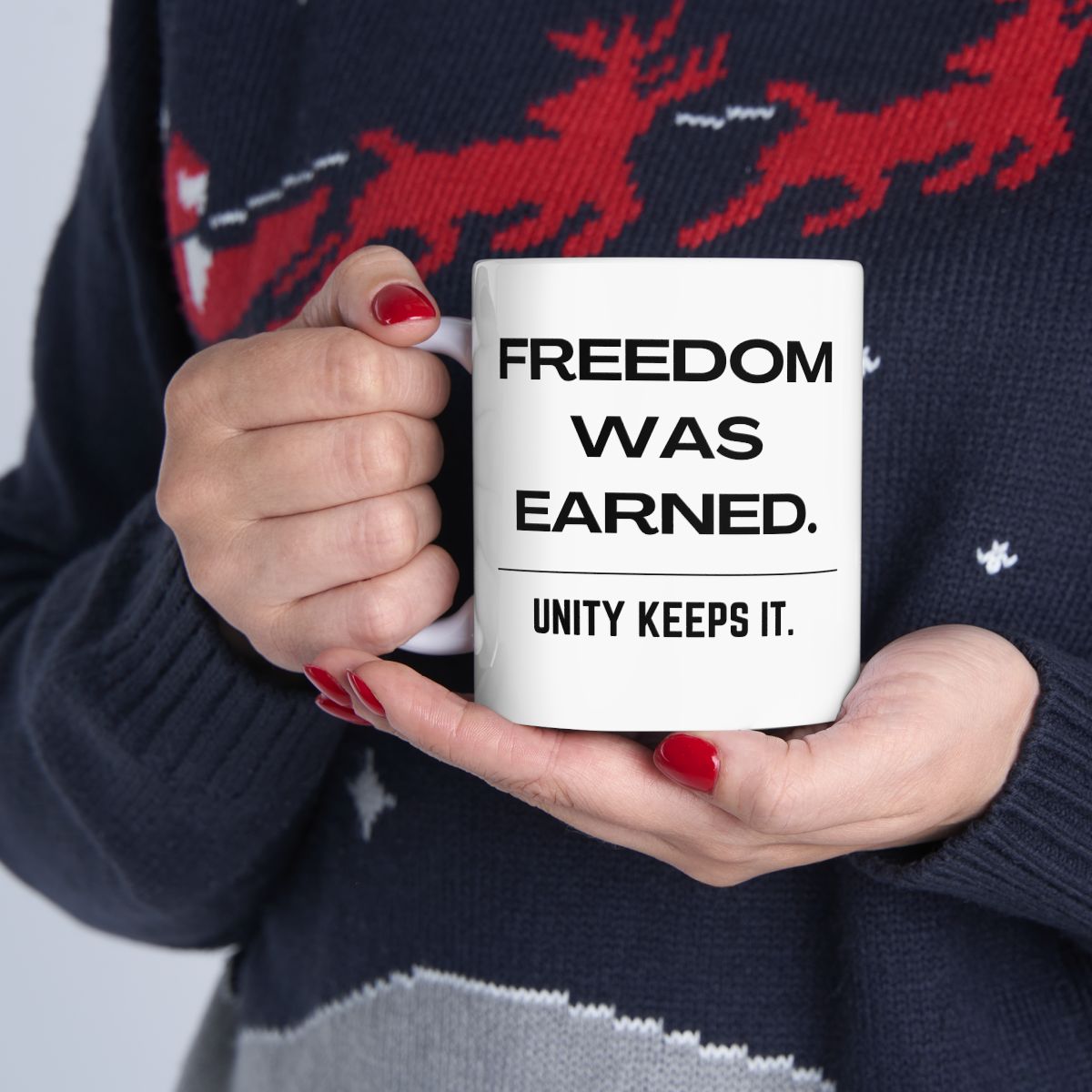 Freedom Was Earned Mug