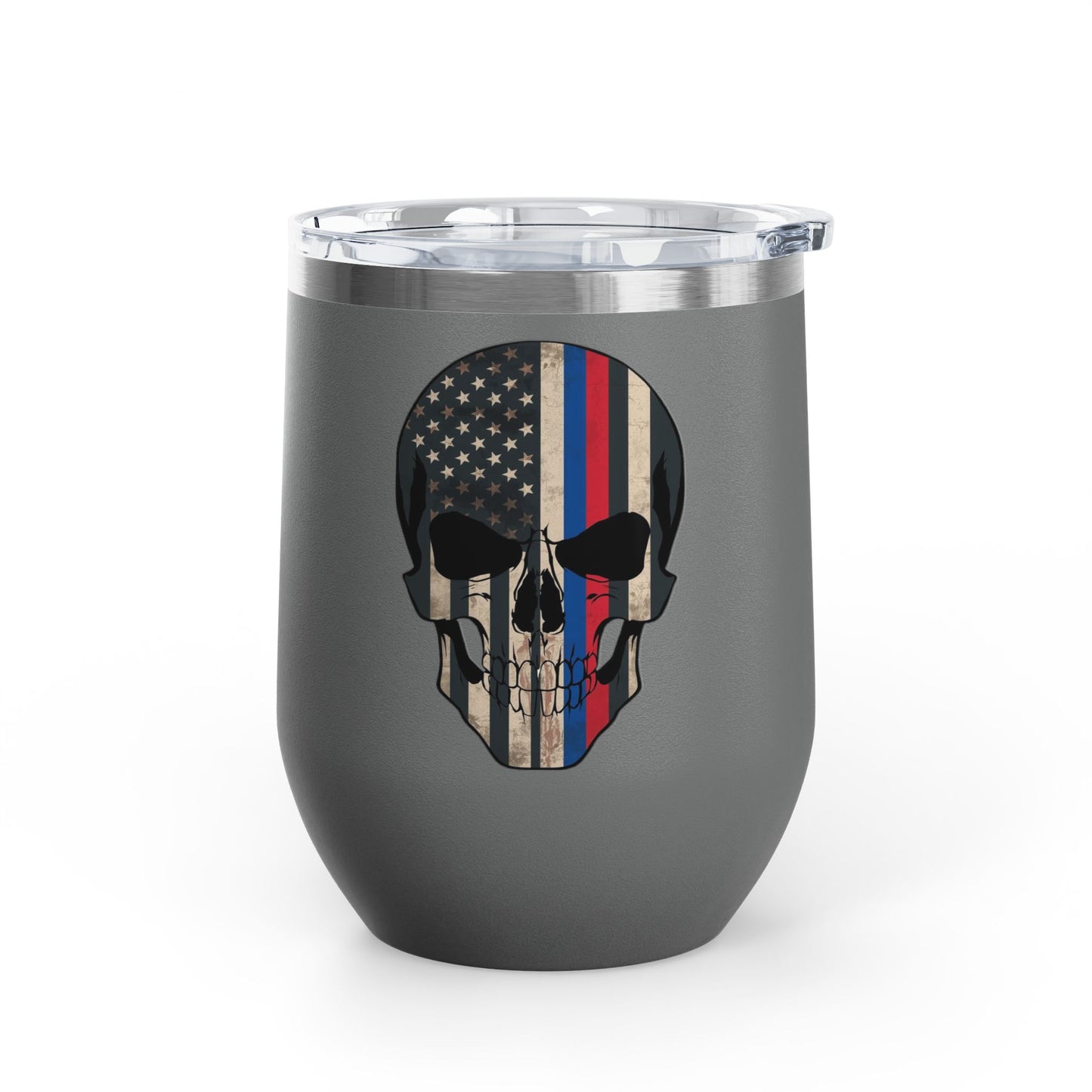 American Resolve Skull – 12oz Insulated Tumbler