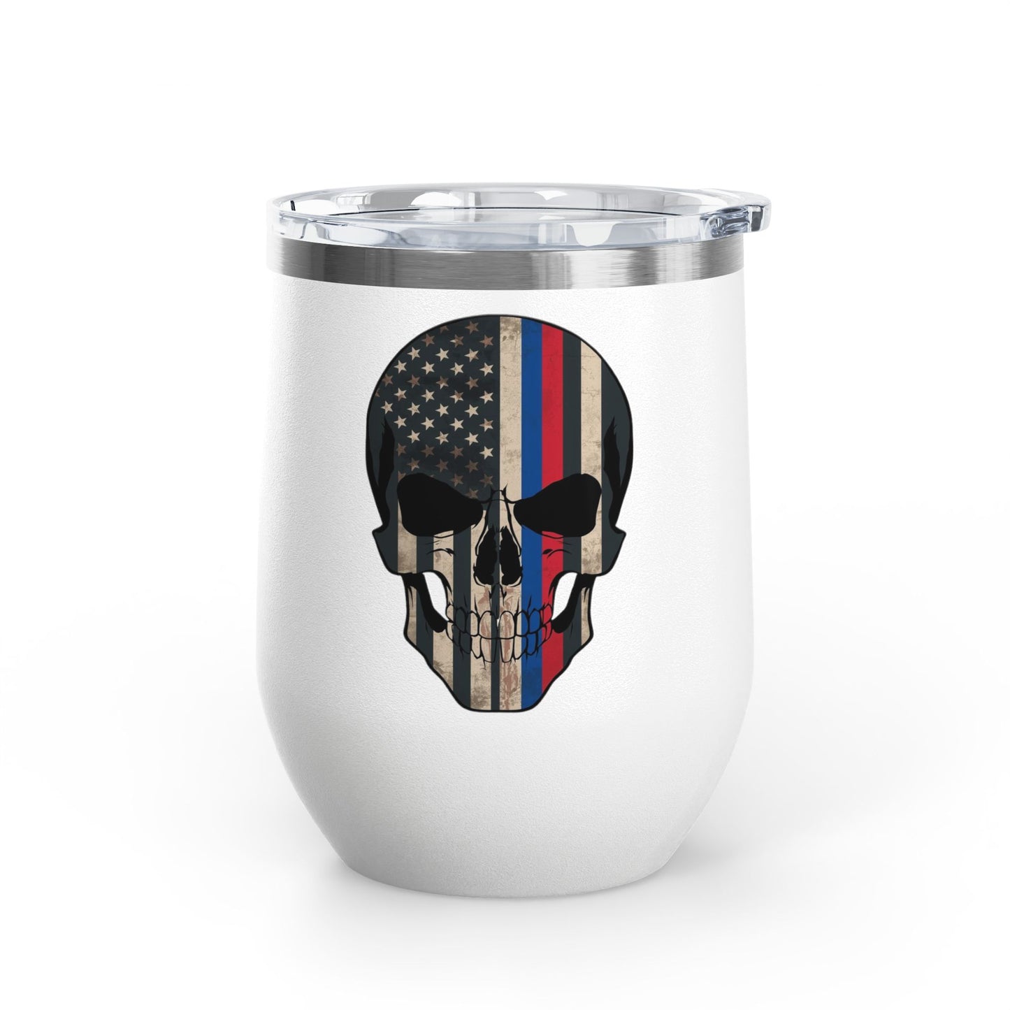 American Resolve Skull – 12oz Insulated Tumbler