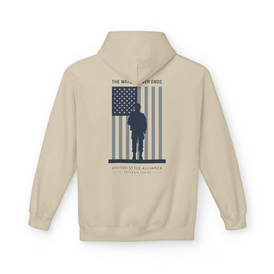 The Watch Never Ends Veteran Hoodie
